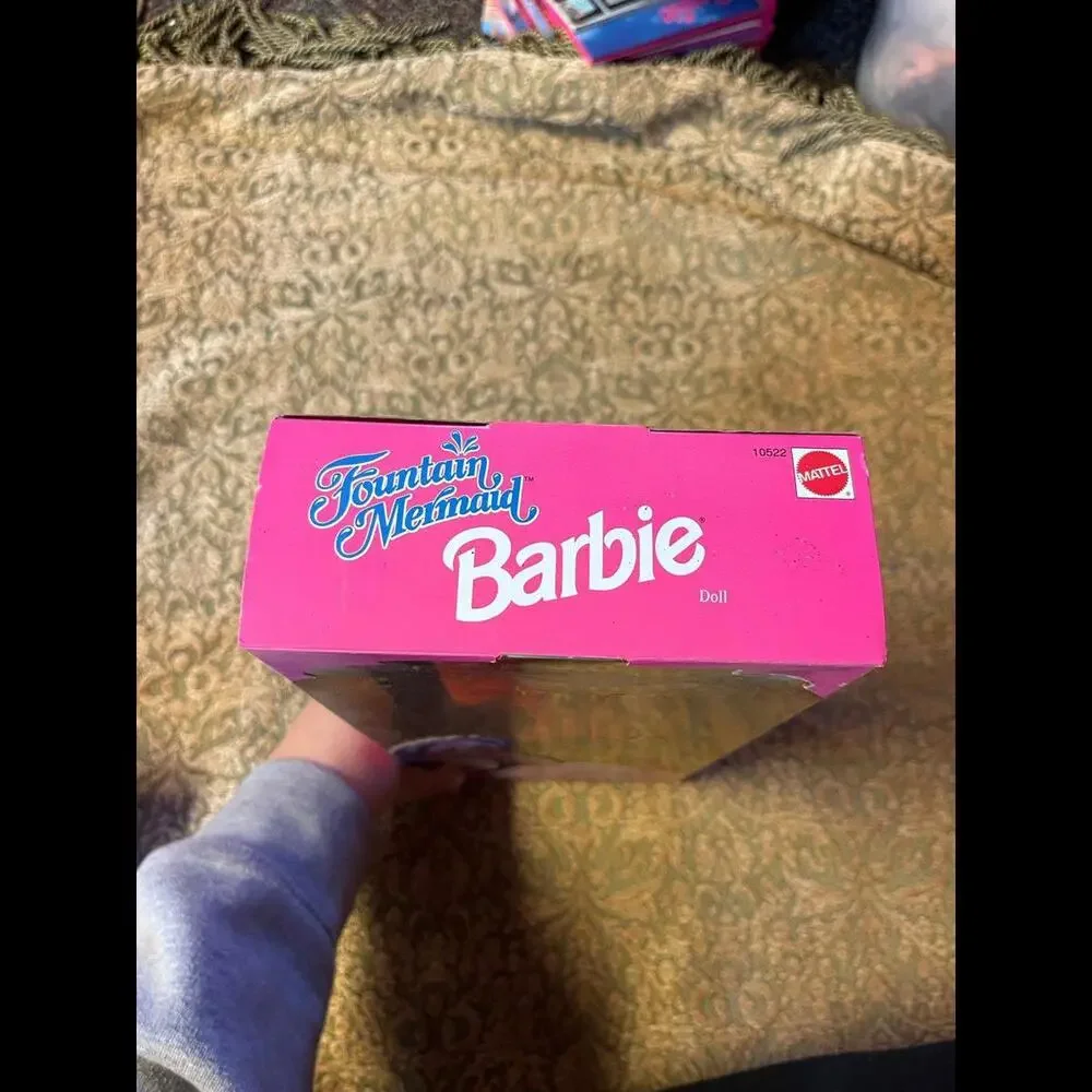 Fountain Mermaid Barbie Mattel‎ 10522 RARE AA w Long Pink Hair NRFB